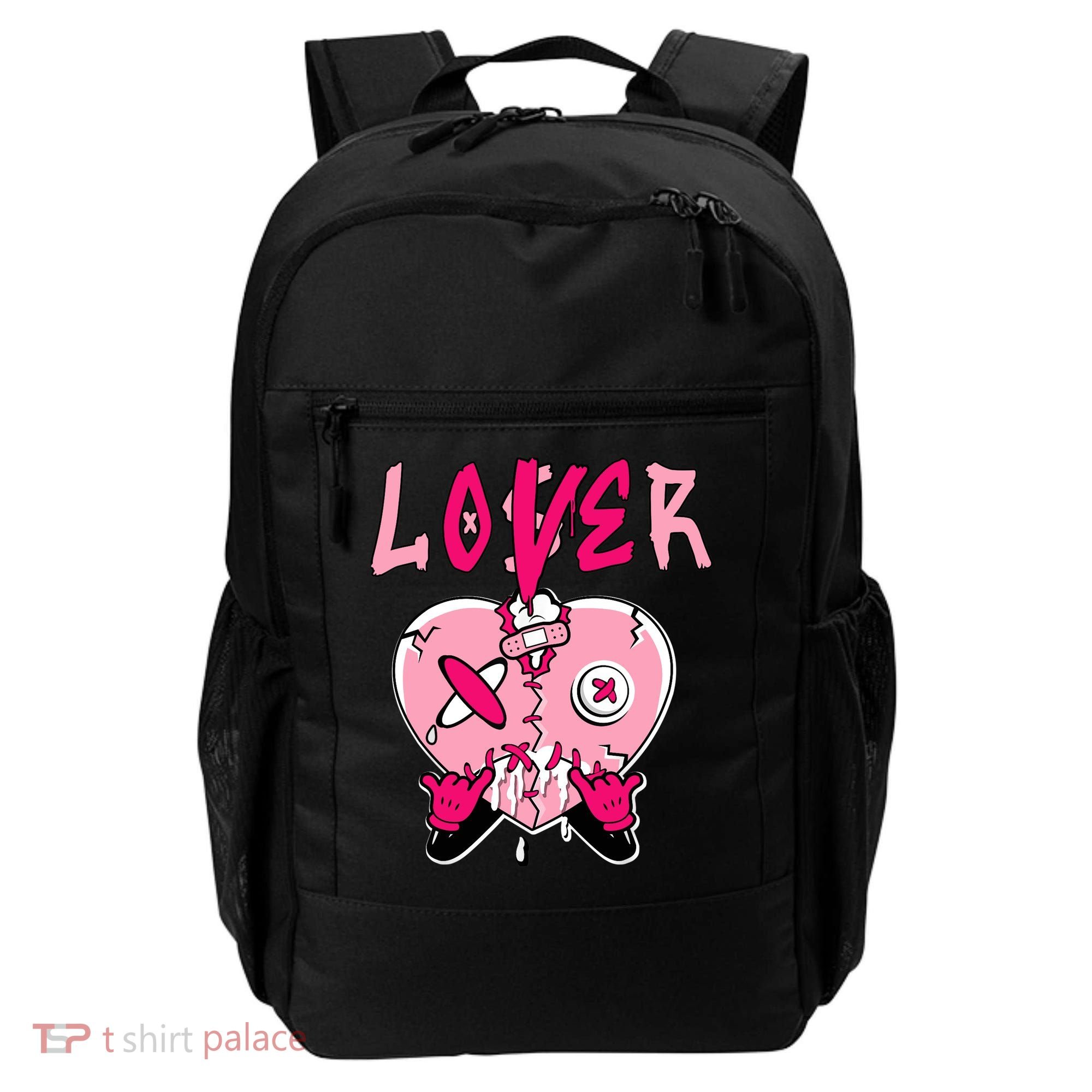 Low Triple Pink Tee Loser Lover Heart Dripping Triple Pink Backpack