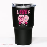 Low Triple Pink Tee Loser Lover Heart Dripping Triple Pink Tumbler thumb 0