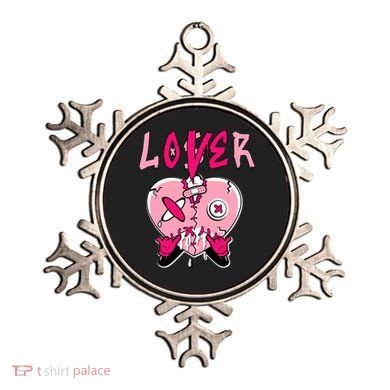 Low Triple Pink Tee Loser Lover Heart Dripping Triple Pink Ornament