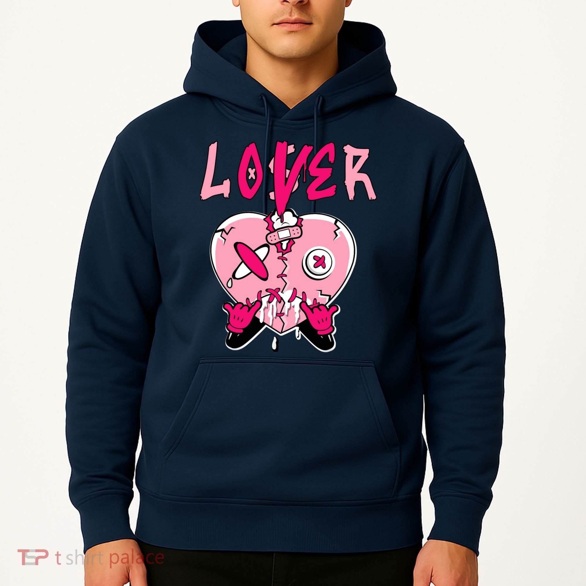 Low Triple Pink Tee Loser Lover Heart Dripping Triple Pink Hoodie