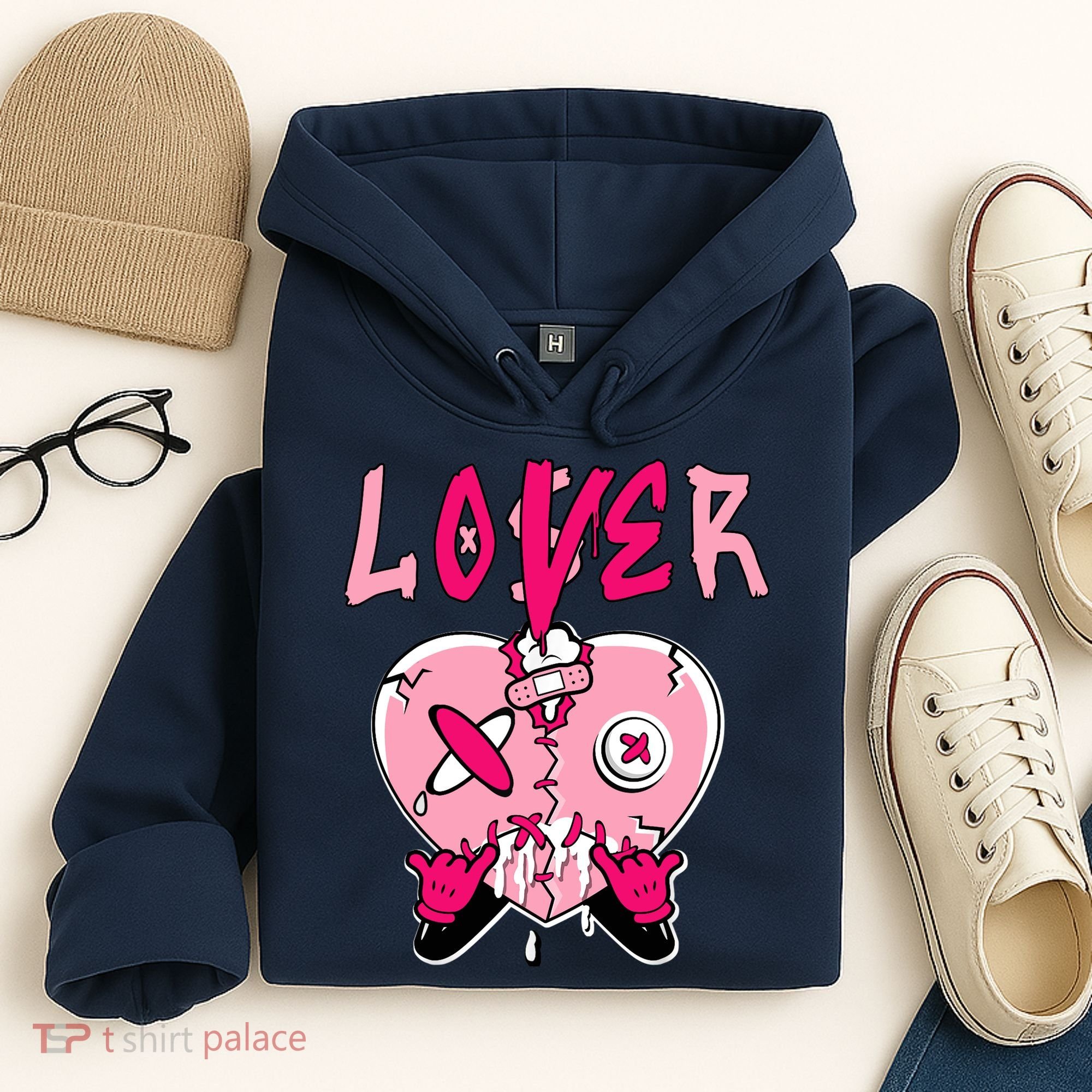 Low Triple Pink Tee Loser Lover Heart Dripping Triple Pink Hoodie