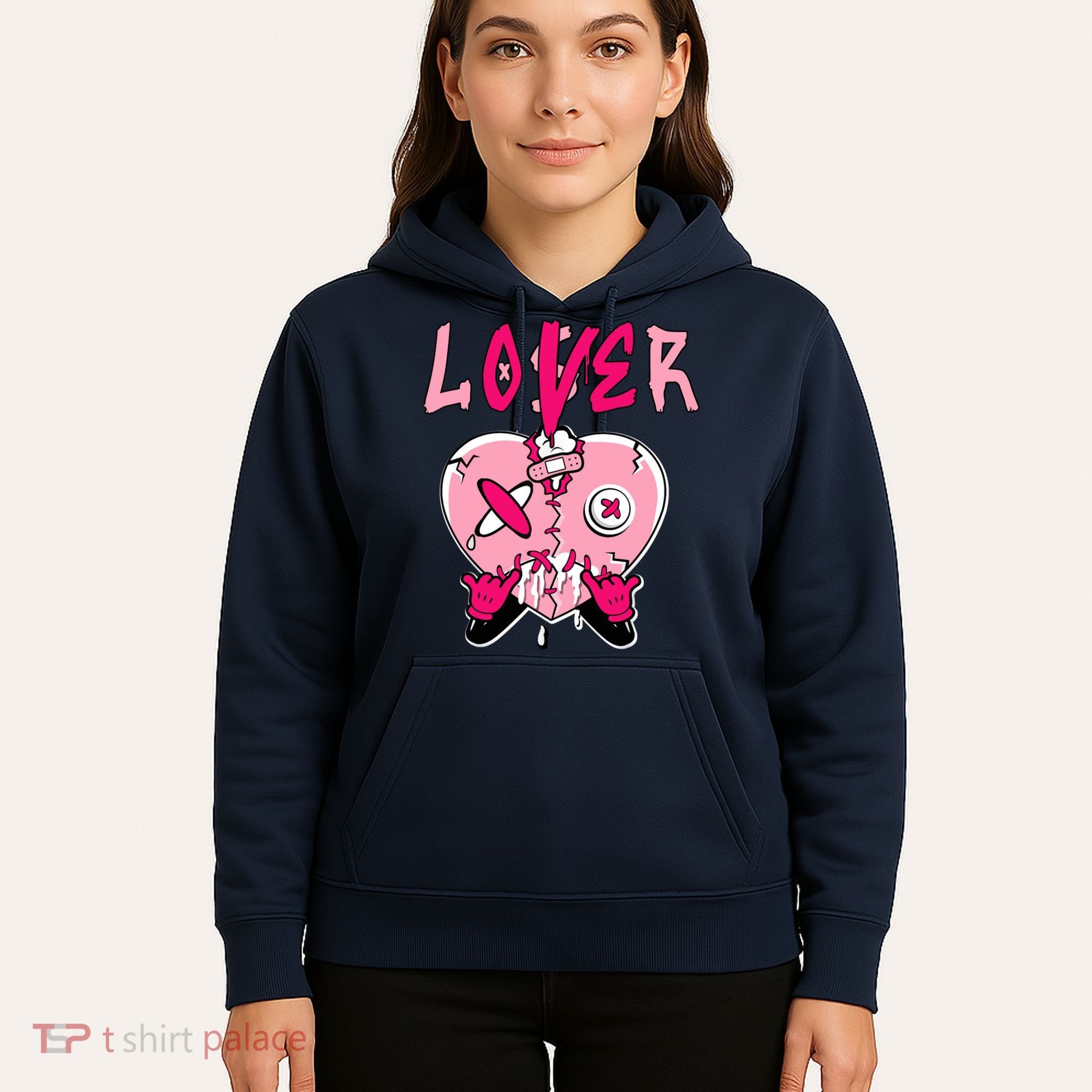 Low Triple Pink Tee Loser Lover Heart Dripping Triple Pink Hoodie