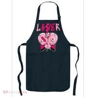 Low Triple Pink Tee Loser Lover Heart Dripping Triple Pink Apron thumb 0