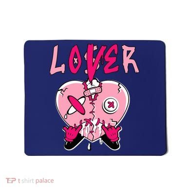 Low Triple Pink Tee Loser Lover Heart Dripping Triple Pink Mousepad