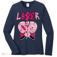 Low Triple Pink Tee Loser Lover Heart Dripping Triple Pink Women's Long Sleeve Shirt thumb 0