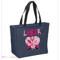 Low Triple Pink Tee Loser Lover Heart Dripping Triple Pink Tote Bag thumb 2