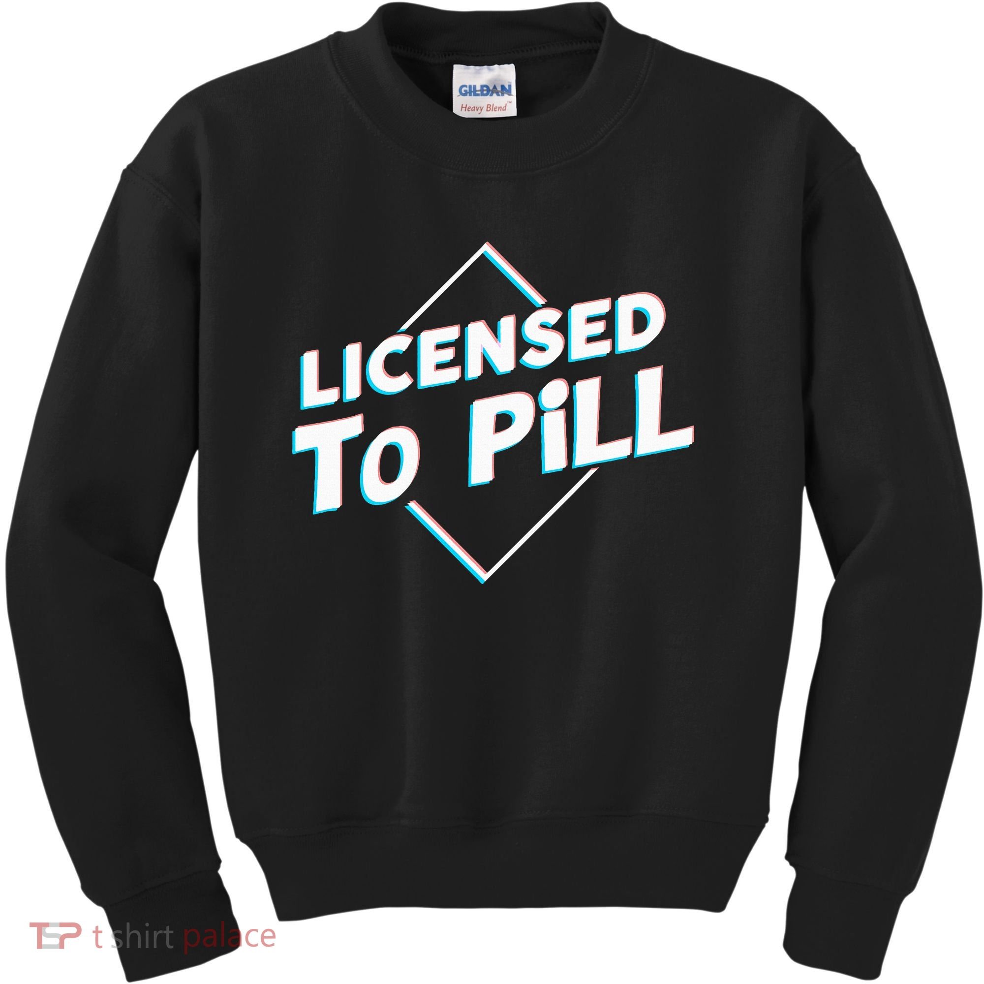 License to pill Pharmacy Pharmacist  Kids Sweatshirt