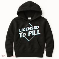 License to pill Pharmacy Pharmacist  Kids Hoodie thumb 0
