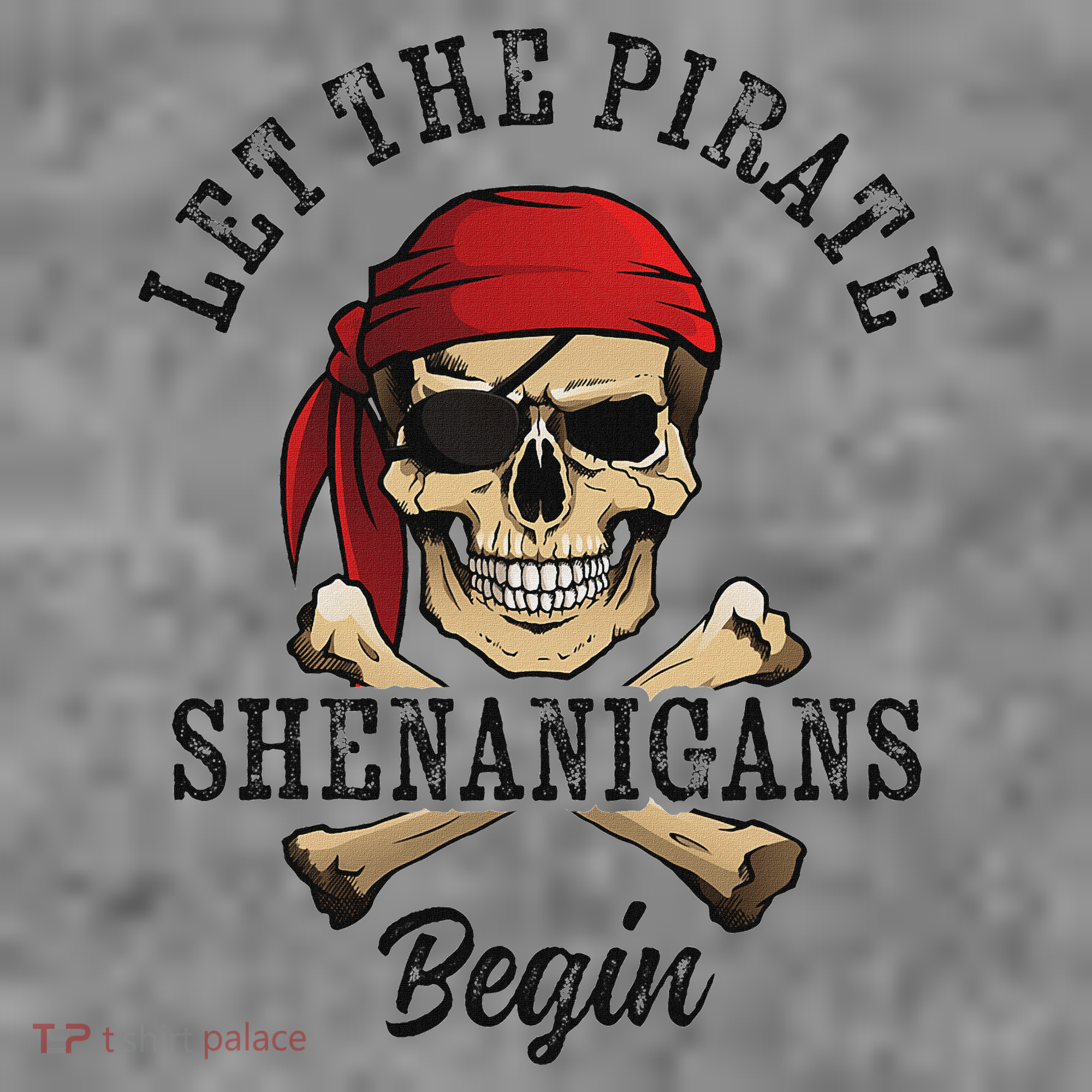 Let The Pirate Shenanigans Begin Funny Pirate Skull Skeleton Toddler Hoodie