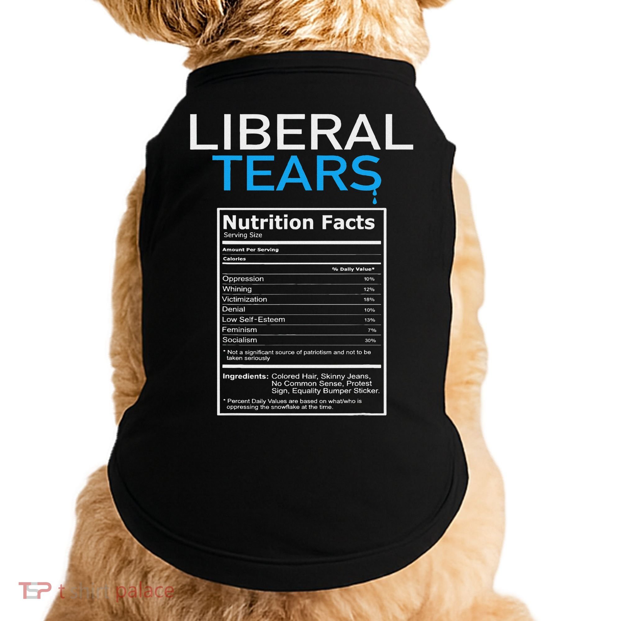 Liberal Tears Pro Trump Doggie Tank