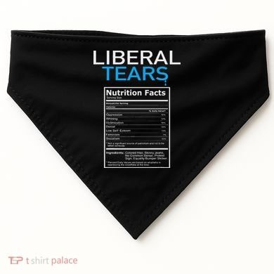 Liberal Tears Pro Trump USA-Made Doggie Bandana