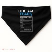 Liberal Tears Pro Trump USA-Made Doggie Bandana thumb 0