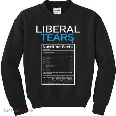 Liberal Tears Pro Trump Kids Sweatshirt