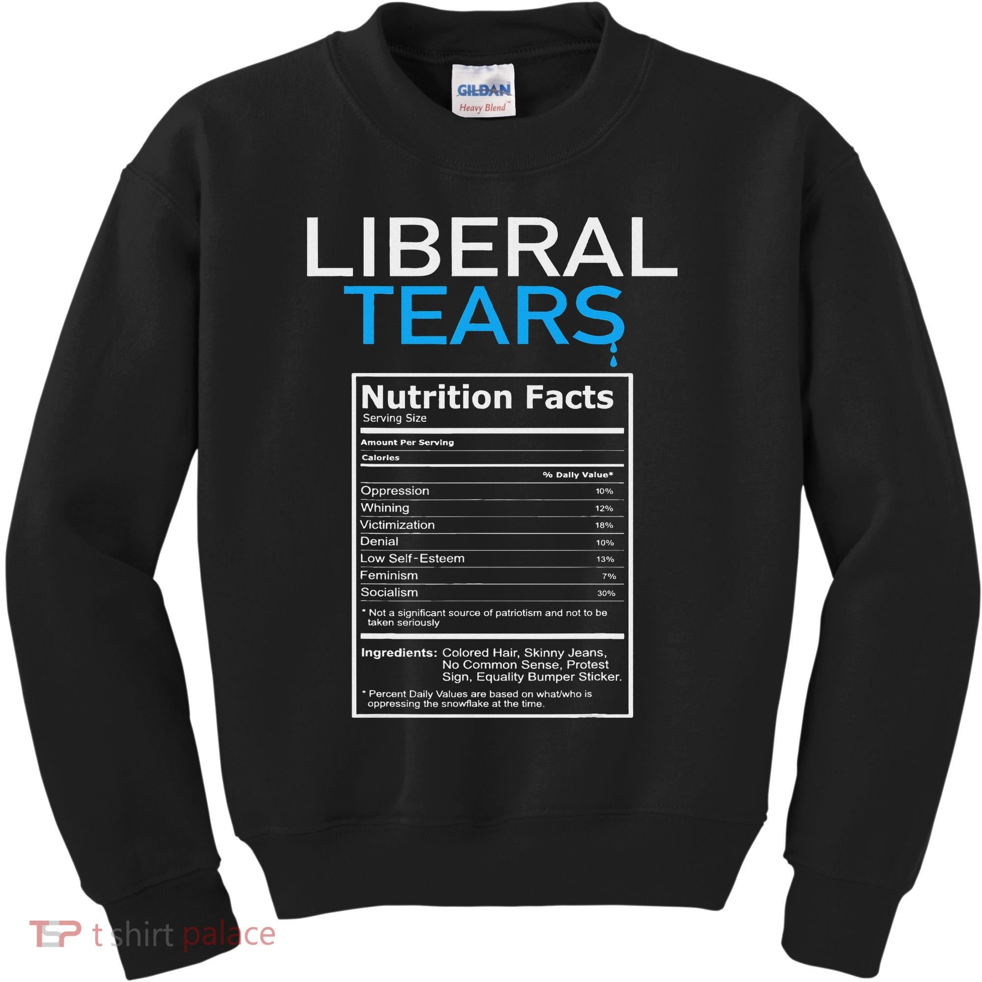 Liberal Tears Pro Trump Kids Sweatshirt
