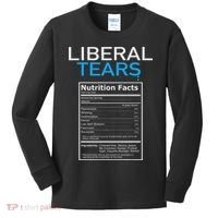 Liberal Tears Pro Trump Kids Long Sleeve Shirt thumb 0