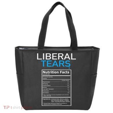 Liberal Tears Pro Trump Tote Bag