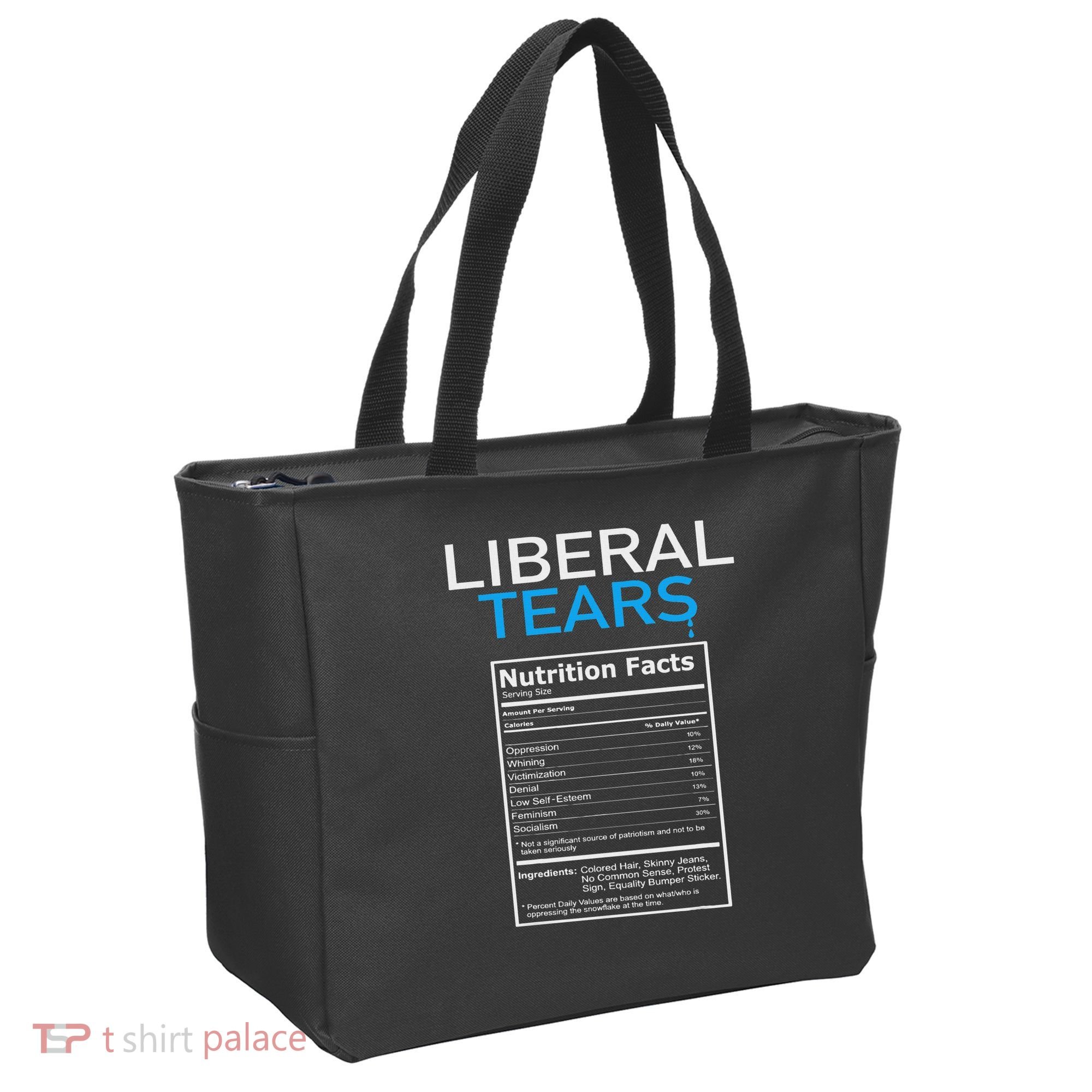 Liberal Tears Pro Trump Tote Bag
