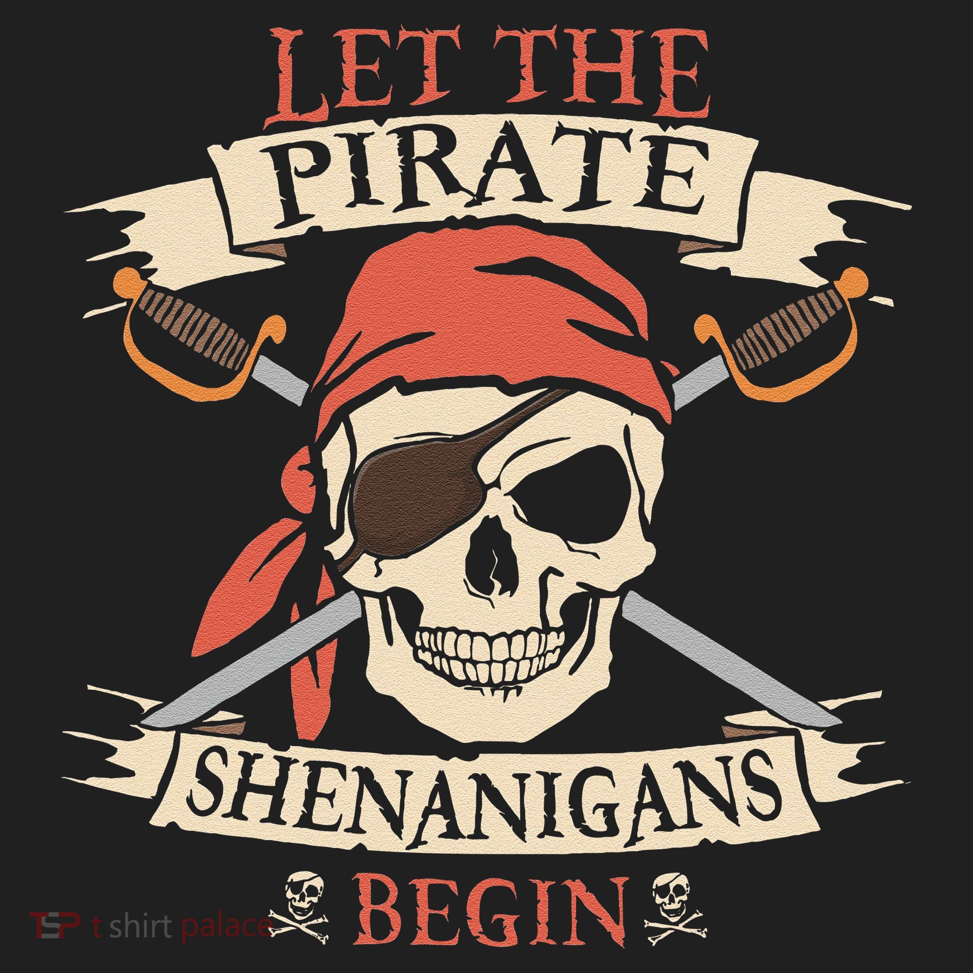 Let The Pirate Shenanigans Begin Halloween Skull Bandana Beanie