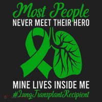 Lung Transplant Recipient Lung Transplant Survivor Women's Sweatshirt thumb 2