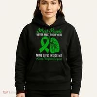 Lung Transplant Recipient Lung Transplant Survivor Hoodie thumb 5