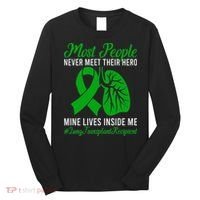 Lung Transplant Recipient Lung Transplant Survivor Long Sleeve Shirt thumb 0