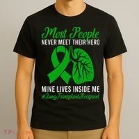 Lung Transplant Recipient Lung Transplant Survivor T-Shirt thumb 3