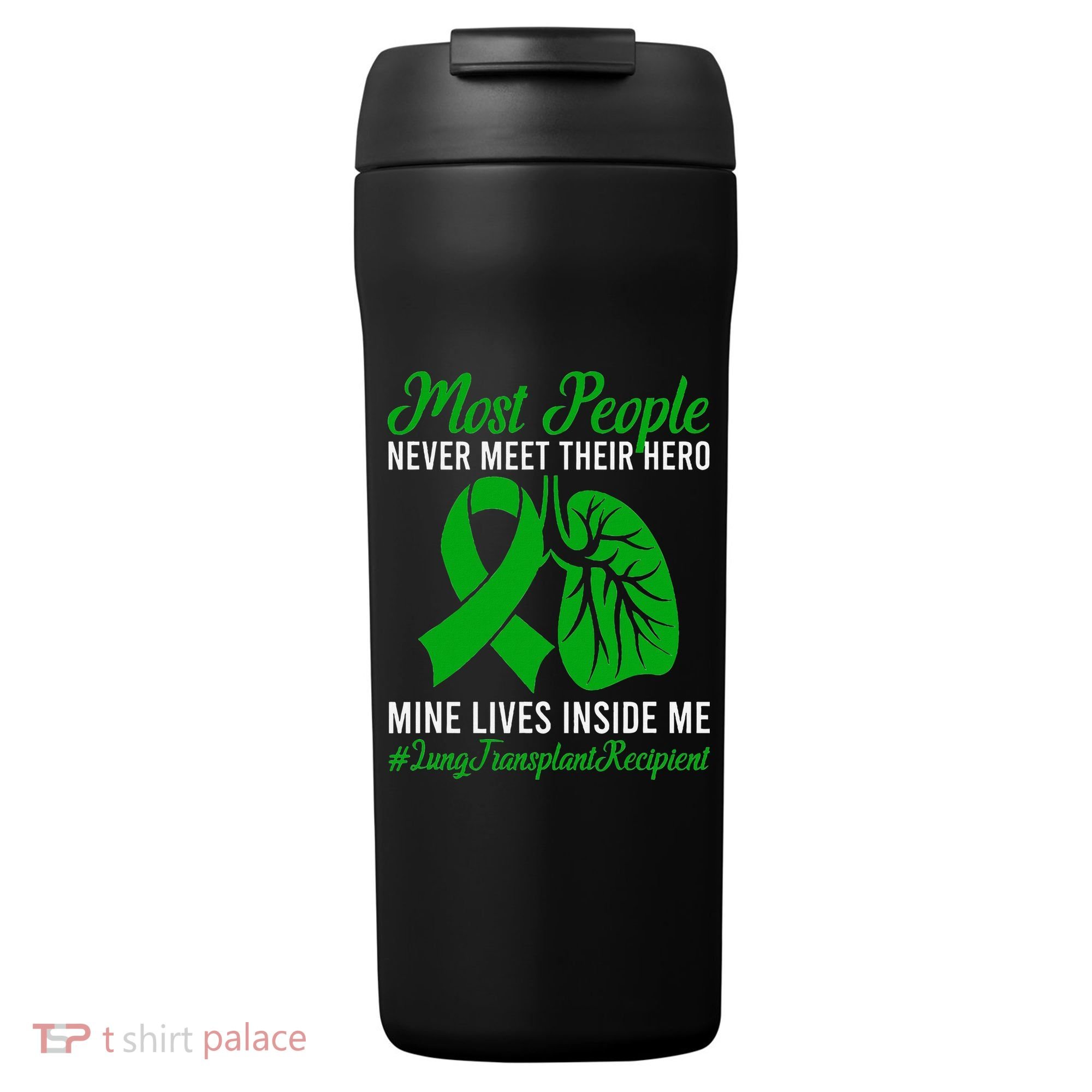 Lung Transplant Recipient Lung Transplant Survivor 24oz Duet Stainless Steel Tumbler