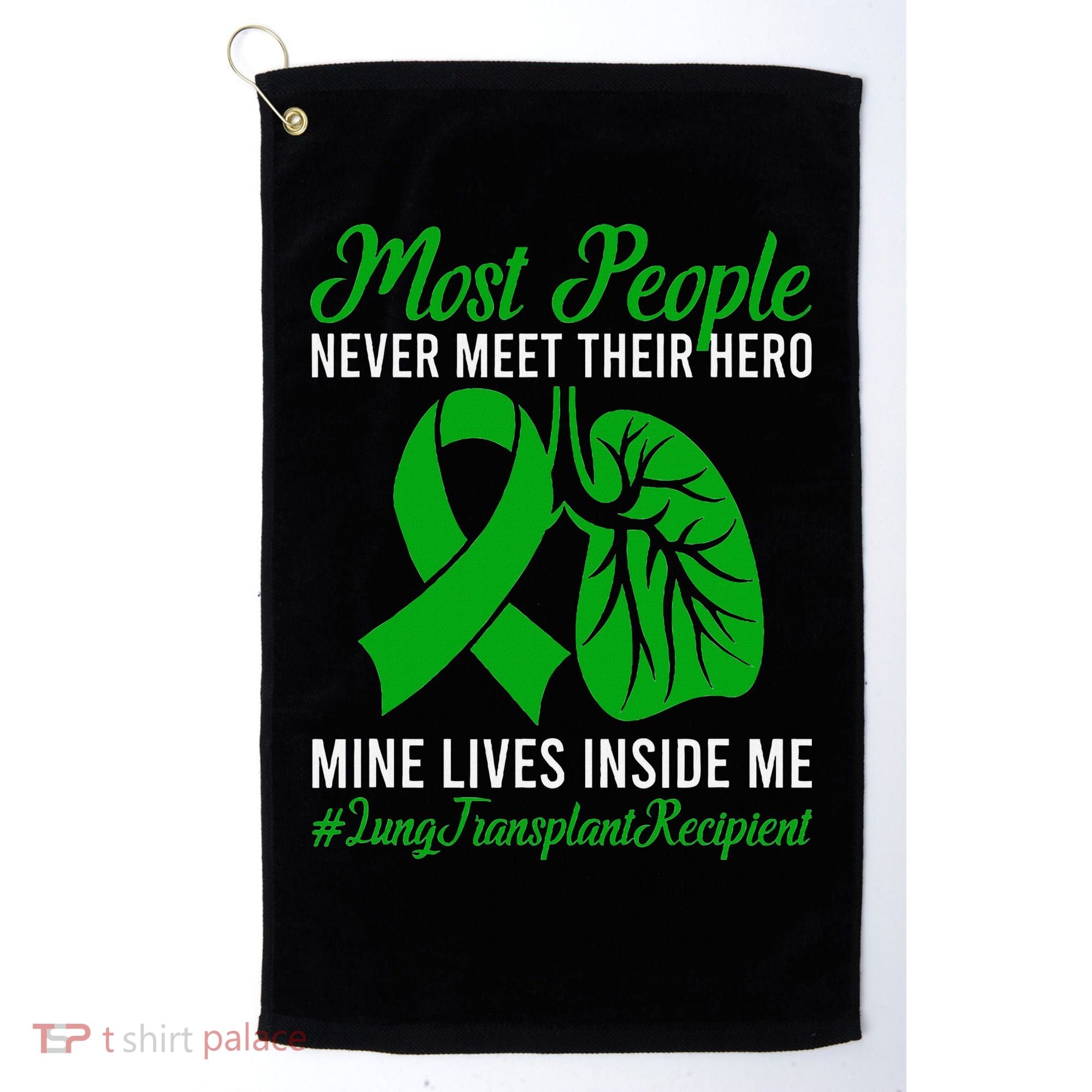 Lung Transplant Recipient Lung Transplant Survivor Golf Towel