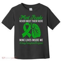 Lung Transplant Recipient Lung Transplant Survivor Toddler T-Shirt thumb 0