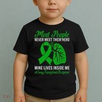 Lung Transplant Recipient Lung Transplant Survivor Toddler T-Shirt thumb 2