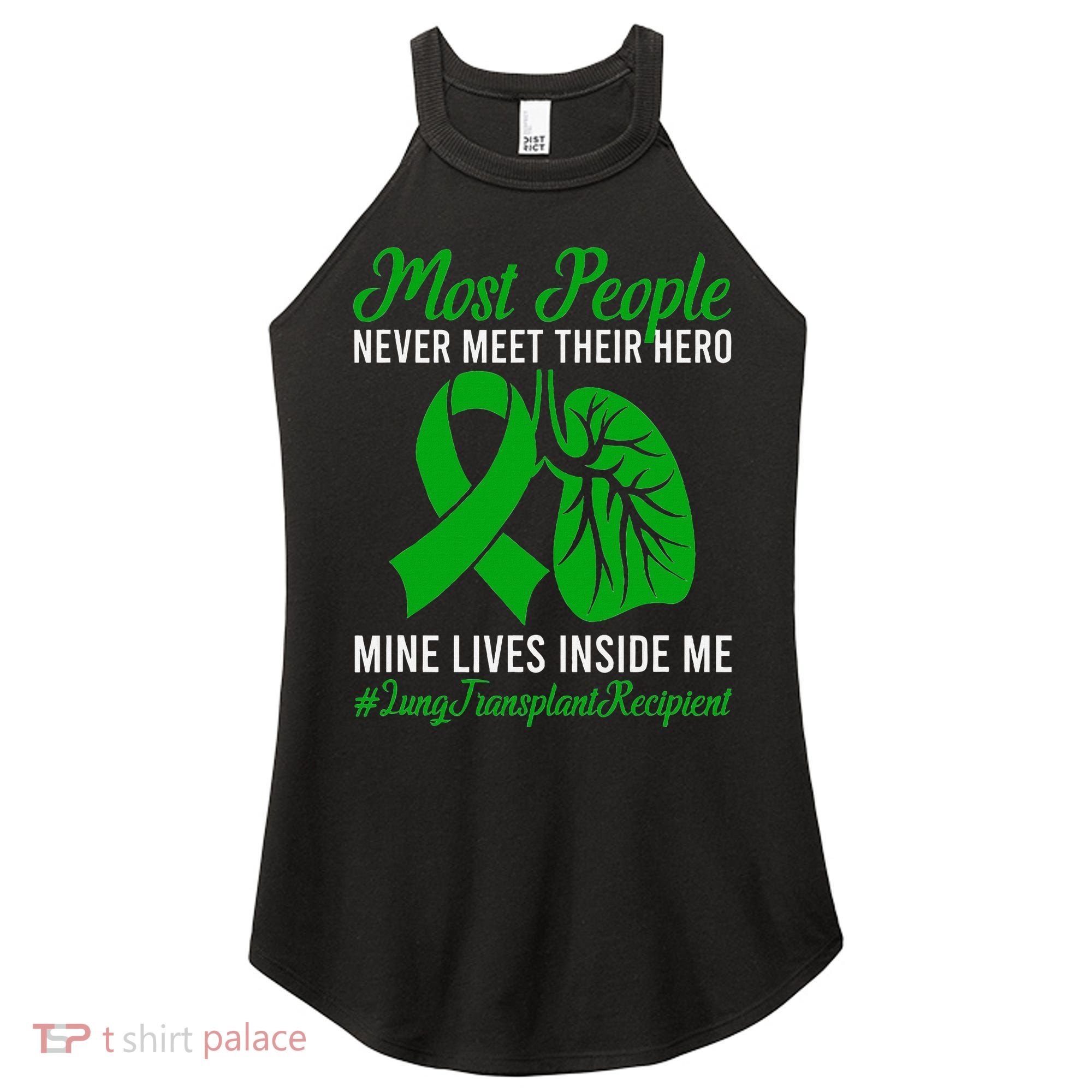 Lung Transplant Recipient Lung Transplant Survivor Women's Perfect Tri Rocker Tank