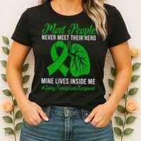 Lung Transplant Recipient Lung Transplant Survivor Women's T-Shirt thumb 2