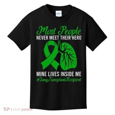 Lung Transplant Recipient Lung Transplant Survivor Kids T-Shirt