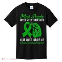 Lung Transplant Recipient Lung Transplant Survivor Kids T-Shirt thumb 0