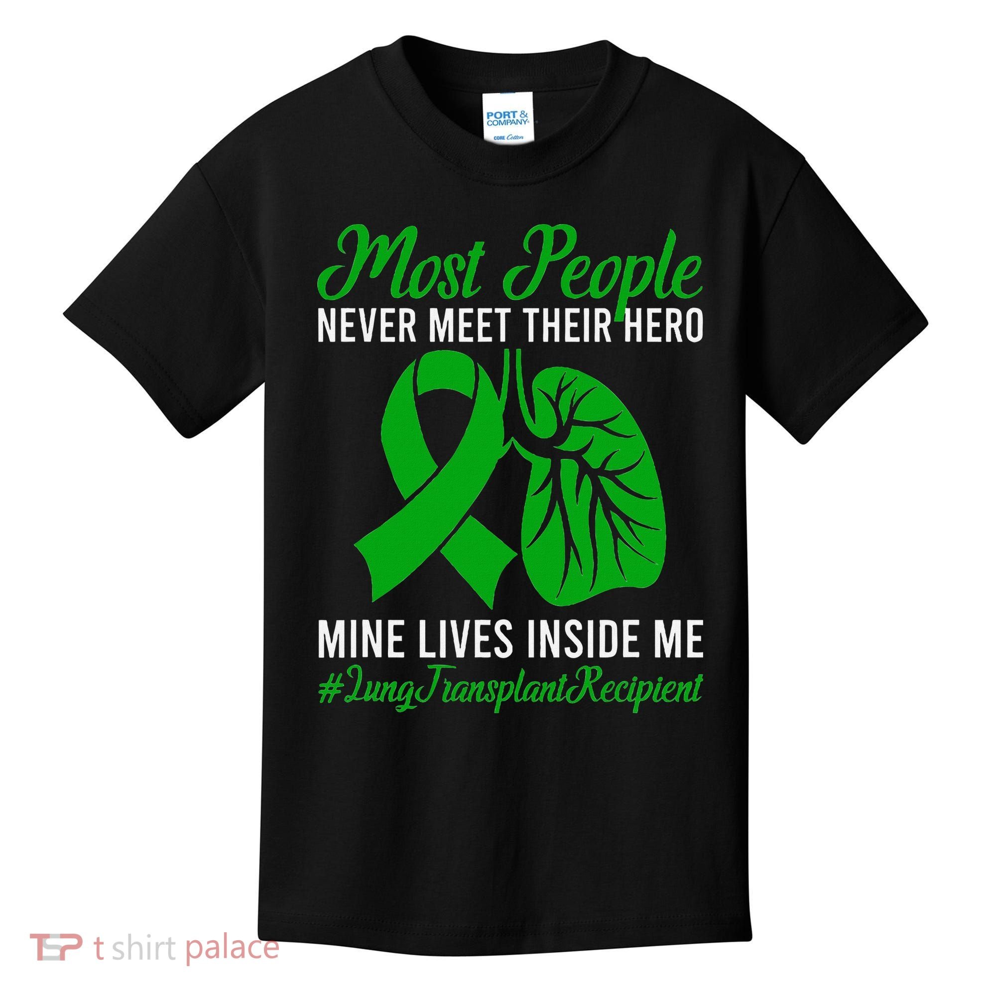 Lung Transplant Recipient Lung Transplant Survivor Kids T-Shirt
