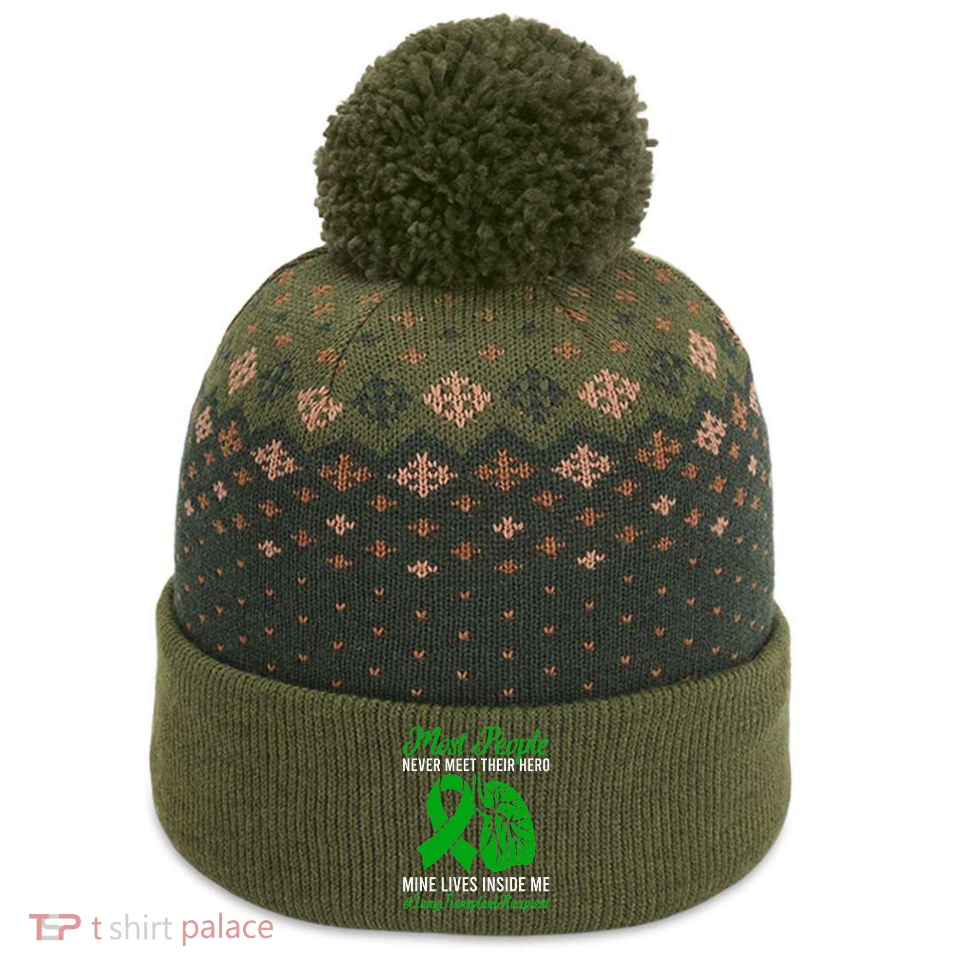 Lung Transplant Recipient Lung Transplant Survivor The Baniff Cuffed Pom Beanie