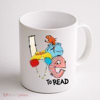 Love To Read Day Teacher Life Read Across America Day Coffee Mug thumb 1