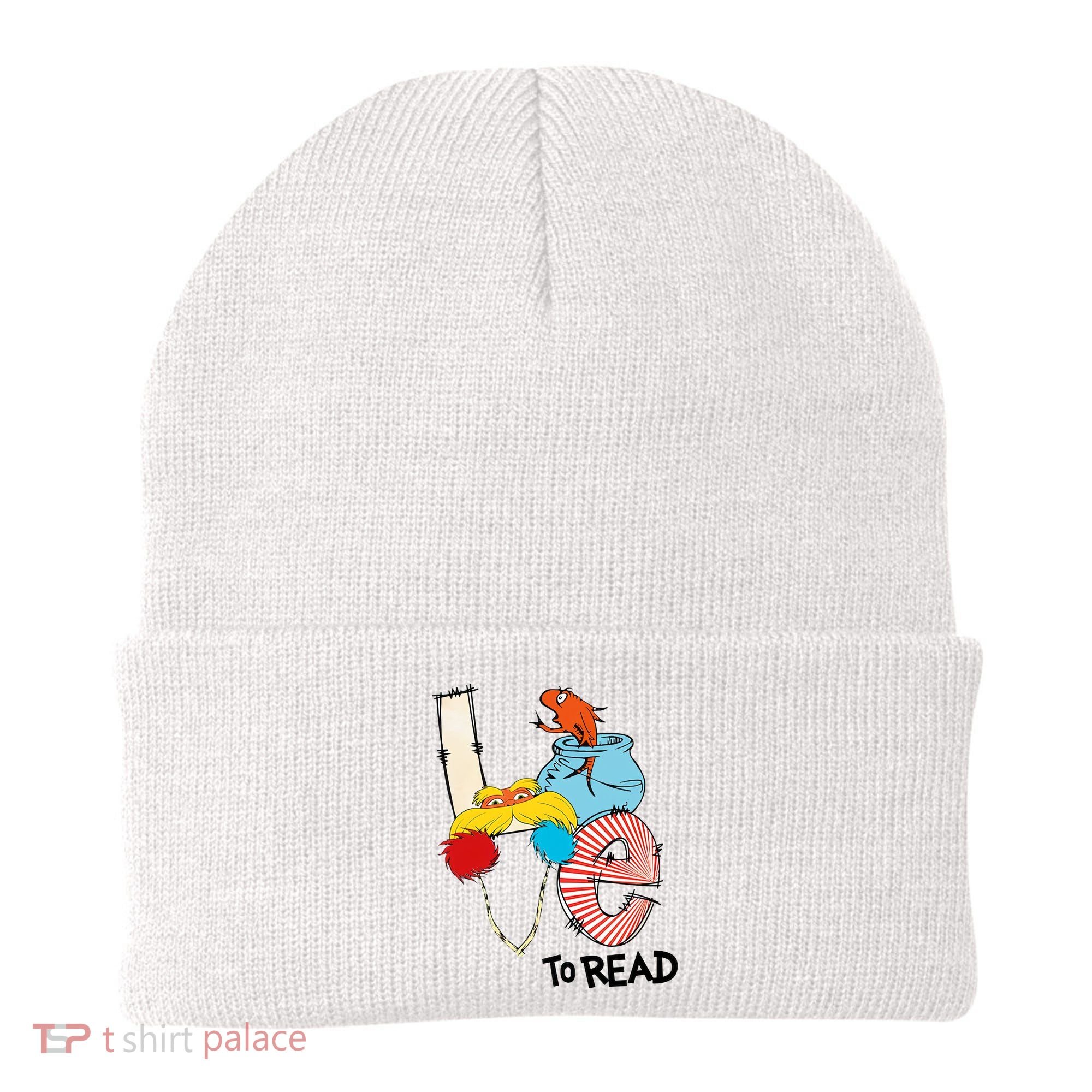 Love To Read Day Teacher Life Read Across America Day Beanie