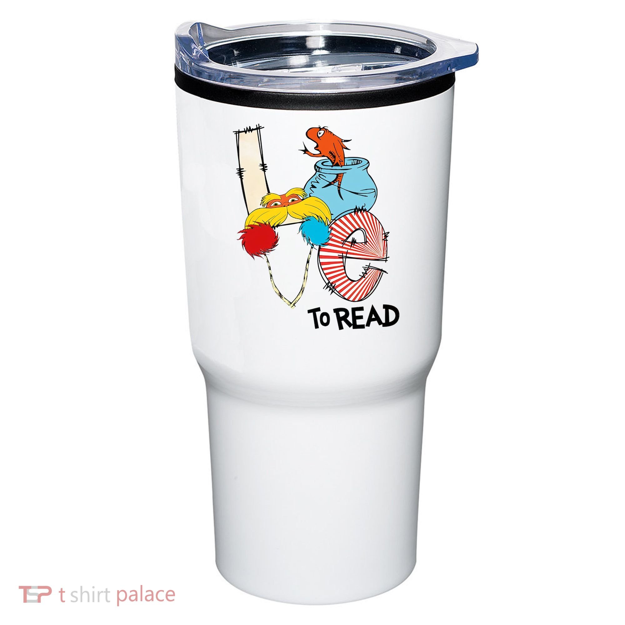 Love To Read Day Teacher Life Read Across America Day Tumbler