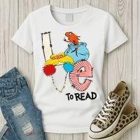 Love To Read Day Teacher Life Read Across America Day Women's T-Shirt thumb 3