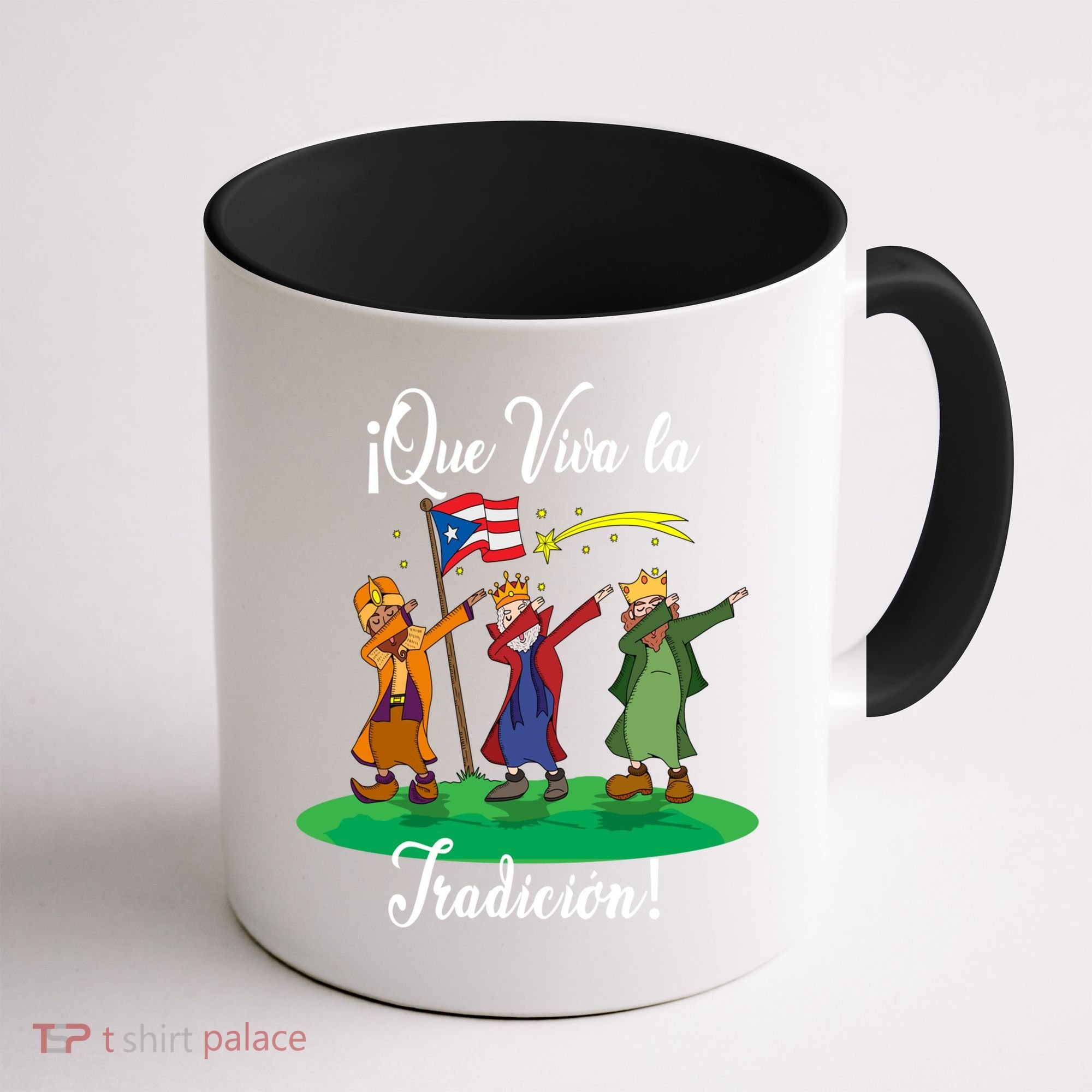Los Tres Reyes Magos Three Wise Kings Dabbing Christmas Funny Gift Coffee Mug