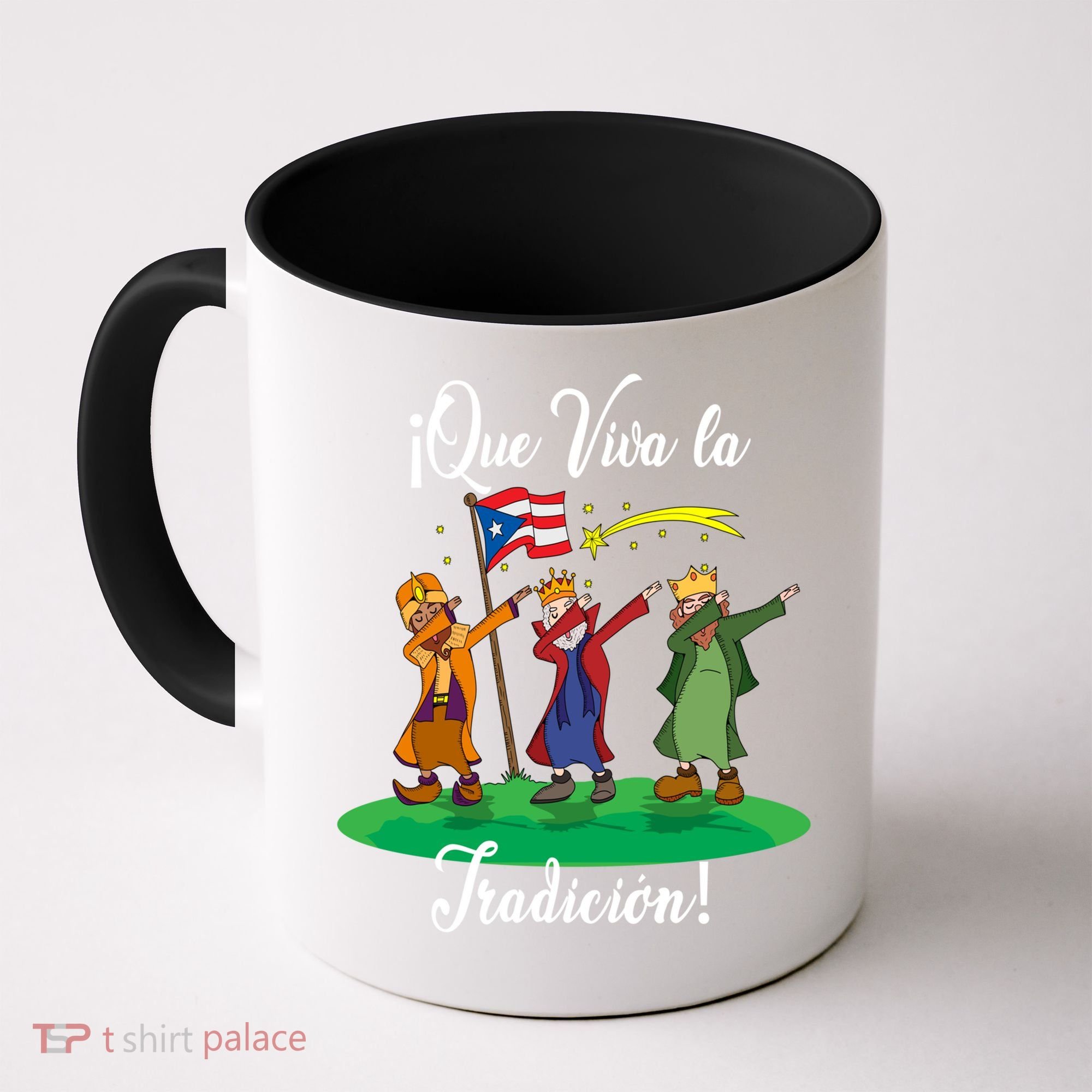 Los Tres Reyes Magos Three Wise Kings Dabbing Christmas Funny Gift Coffee Mug