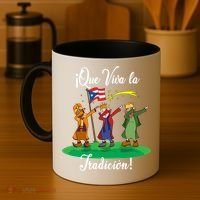 Los Tres Reyes Magos Three Wise Kings Dabbing Christmas Funny Gift Coffee Mug thumb 4
