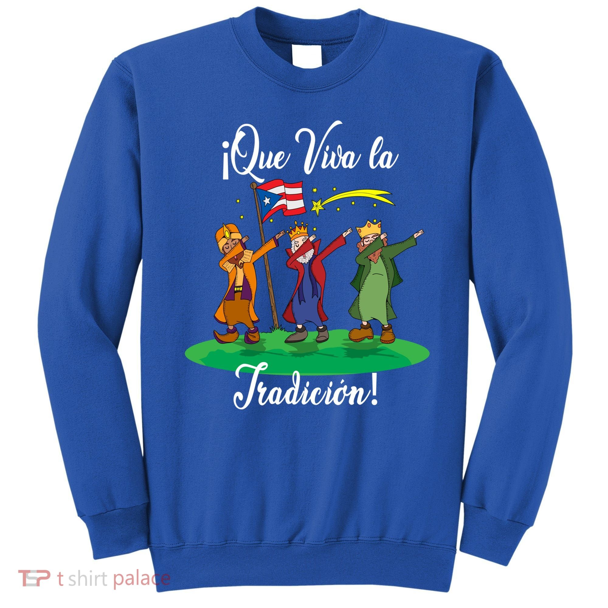 Los Tres Reyes Magos Three Wise Kings Dabbing Christmas Funny Gift Sweatshirt