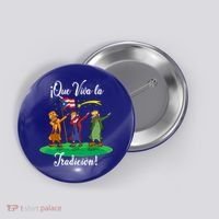 Los Tres Reyes Magos Three Wise Kings Dabbing Christmas Funny Gift Button thumb 0