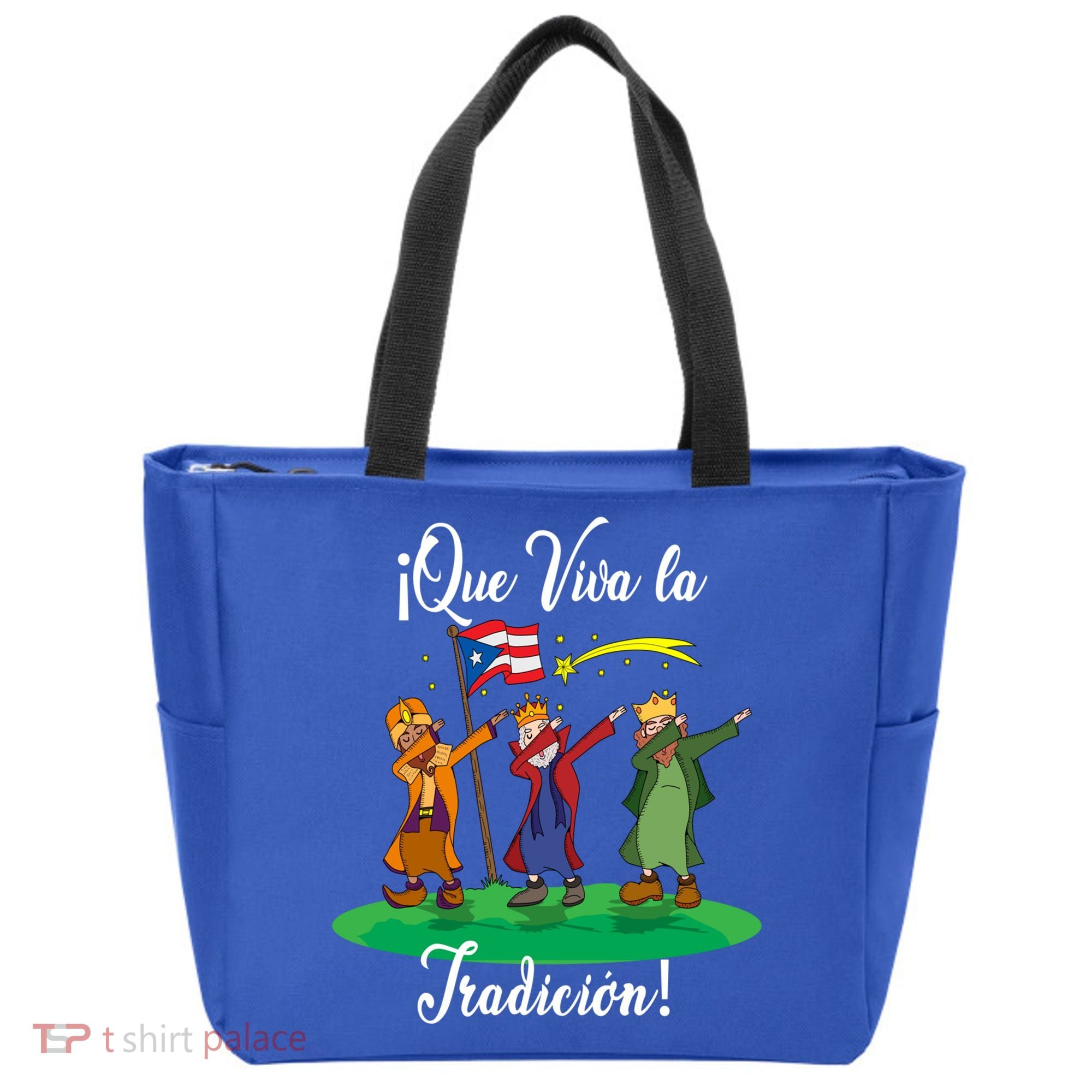 Los Tres Reyes Magos Three Wise Kings Dabbing Christmas Funny Gift Tote Bag