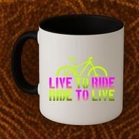 Live To Ride Ride To Live Bike Coffee Mug thumb 2