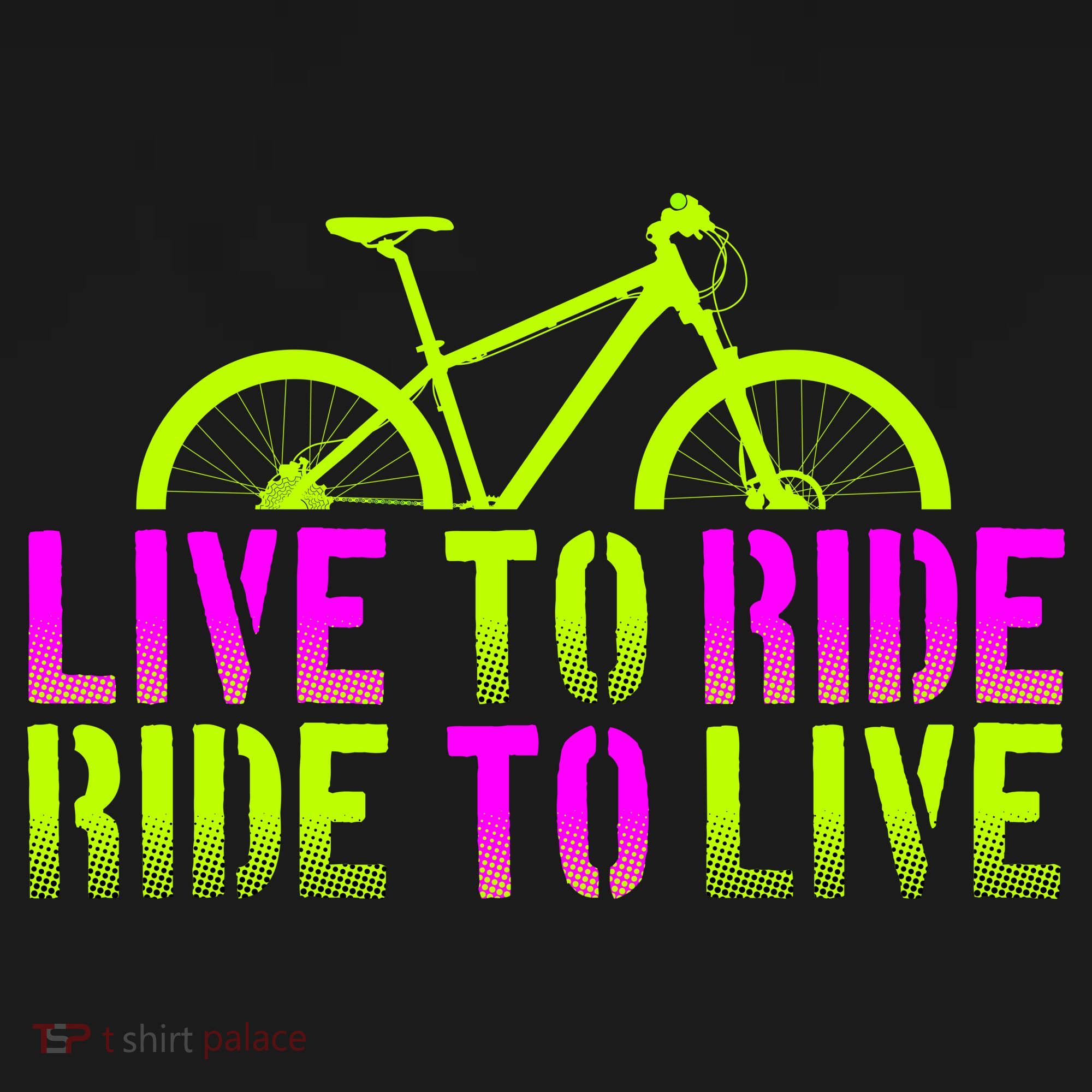 Live To Ride Ride To Live Bike Ornament