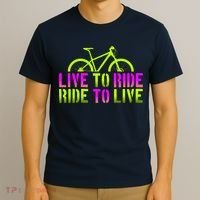 Live To Ride Ride To Live Bike T-Shirt thumb 3