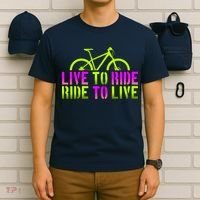 Live To Ride Ride To Live Bike T-Shirt thumb 6